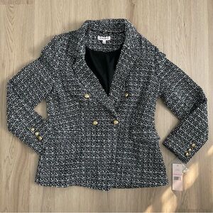 NWT Nanette Lepore Tweed Blazer